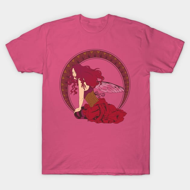 Fairy Nouveau T-Shirt by NanaLeonti